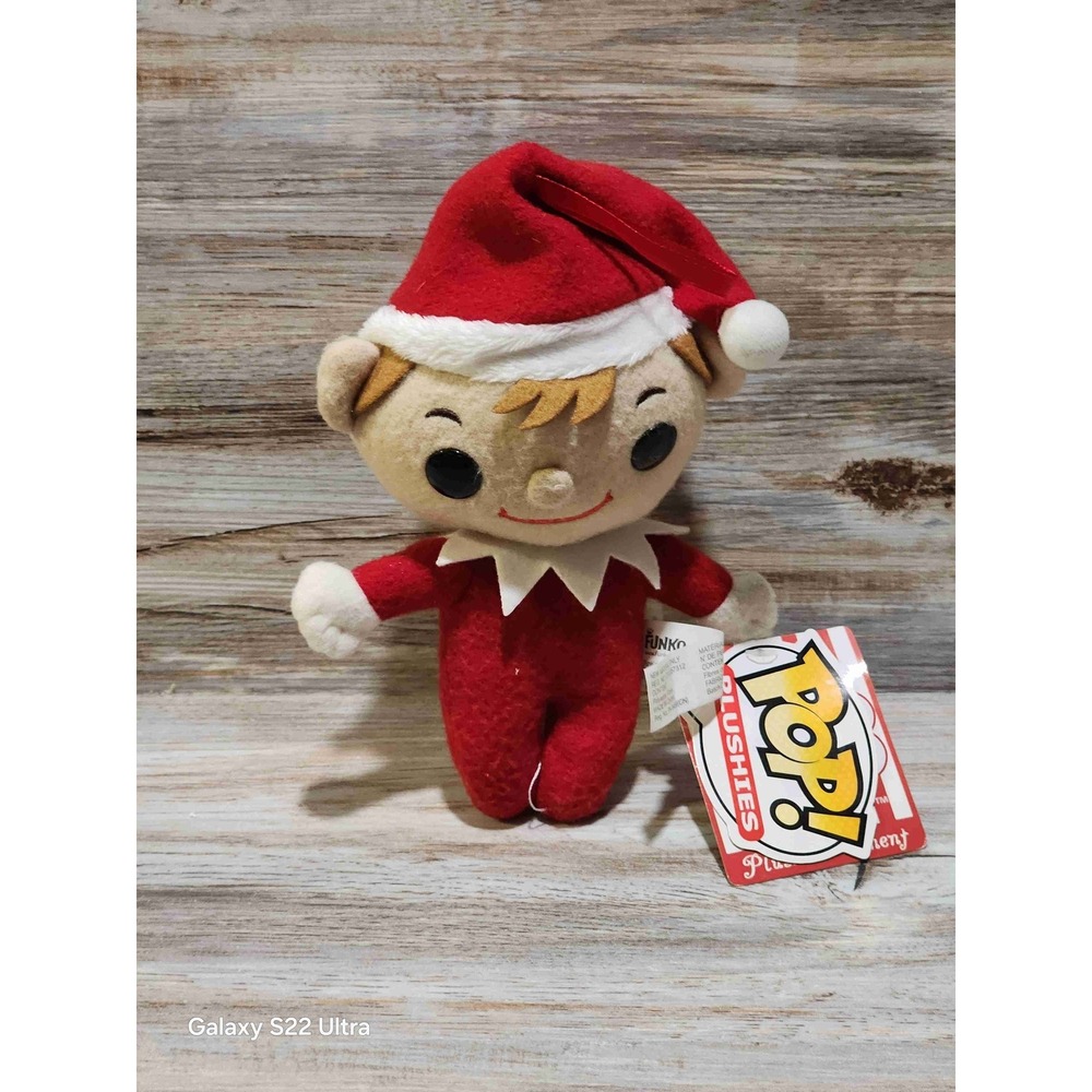 Funko Pop Plushies Elf on the Shelf Christmas Ornament Plush Red 2013 NWT